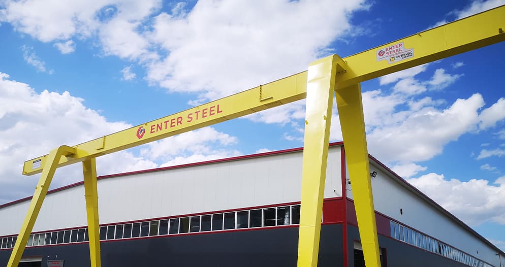 Однобалочный козловой кран