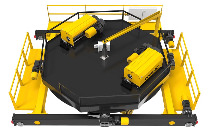 Канатная таль поворотная