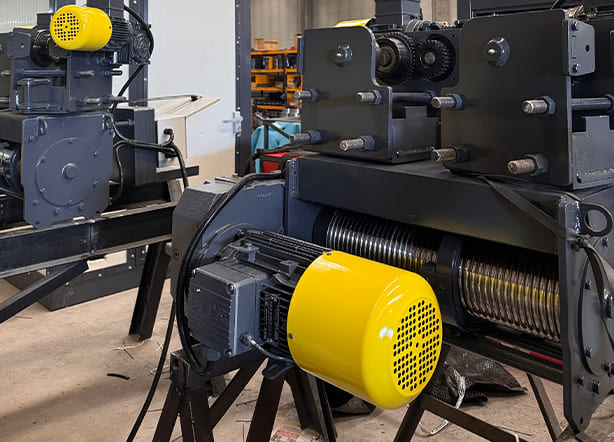 Производство монорельсовой тали стандартной высоты